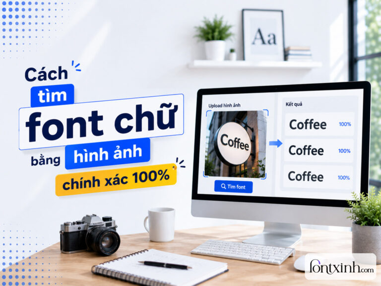 cách tìm font chữ bằng hình ảnh chính xác