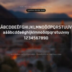 Font Blender Book Font Xinh