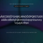 Font FS Daxline Pro Font Xinh