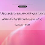 Font Forest Font Xinh