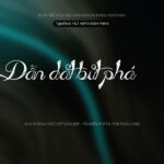 Font HLT Admiration Pains Font Xinh