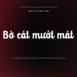 Font iCielBalihoScript Font Xinh