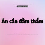 Font iCielCadena Font Xinh