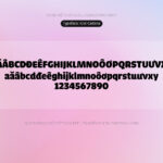 Font iCielCadena Font Xinh