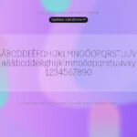 Font iCielZitroneFY Font Xinh