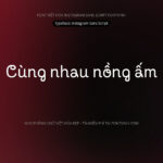 Font Instagram Sans (Script) Font Xinh