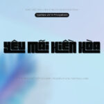 Font LNTH LNTH Pincoyablack Font Xinh