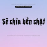 Font LNTHFC ShodoGothic Font Xinh