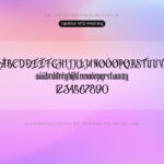 Font MTD Amstrong Font Xinh