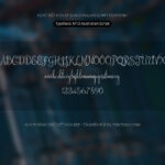 Font MTD Australian Script Font Xinh