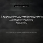 Font MTD Autogate Stamp Font Xinh