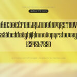 Font MTD Avelina Font Xinh