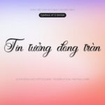 Font MTD Benton Font Xinh