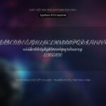 Font MTD Daytonia Font Xinh