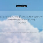 Font MTD Elipses Font Xinh