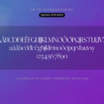 Font MTD Esther Font Xinh