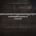 Font MTD Fabulous Script Font Xinh