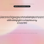 Font MTD Goodwater Font Xinh