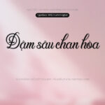 Font MTD Hummington Font Xinh