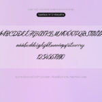 Font MTD Maryatha Font Xinh