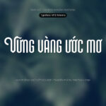 Font MTD Mavera Font Xinh