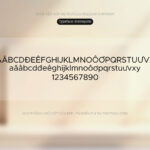 Font Metropolis+ Font Xinh