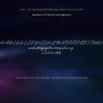 Font NVN Motherland Signature Font Xinh
