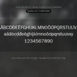 Font SFU FranklinGothic Font Xinh
