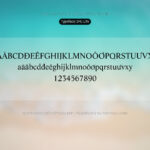 Font SFU Life Font Xinh