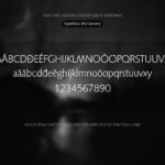 Font SFU Saxony Font Xinh