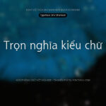 Font SFU Shannon Font Xinh