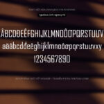 Font SVN Agency FB Font Xinh