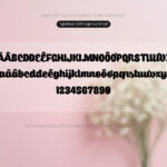 Font SVN Caprica Script Font Xinh