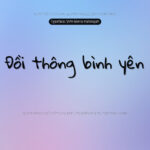 Font SVN GloriaHallelujah Font Xinh