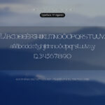 Font TPAlgeron Font Xinh