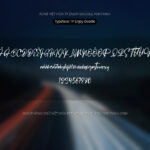Font TP Enjoy Doodle Regular Font Xinh