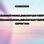 Font TP Happy Dinosaur Font Xinh