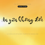 Font TP Kayla Font Xinh