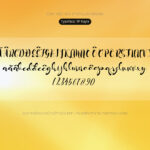 Font TP Kayla Font Xinh