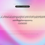Font TP Liquida Font Xinh