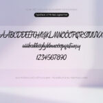 Font UTM A&S Signwriter Font Xinh