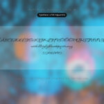 Font UTM Aquarelle Font Xinh