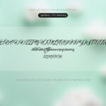Font UTM Bandung Font Xinh