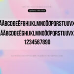 Font UTM Bebas Font Xinh