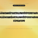 Font UTM Bubble Boom Font Xinh