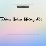 Font UTM Channel Font Xinh
