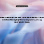 Font UTM Cool Blue Font Xinh