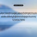 Font UTM Daxline Font Xinh
