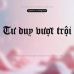Font UTM Diploma Font Xinh