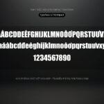 Font UTM Impact Font Xinh